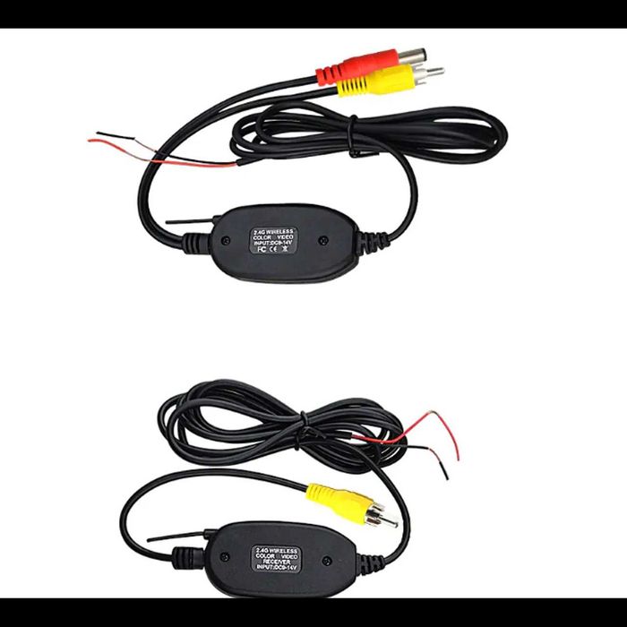 D107- Câmera WIRELESS led visão traseira carro universal