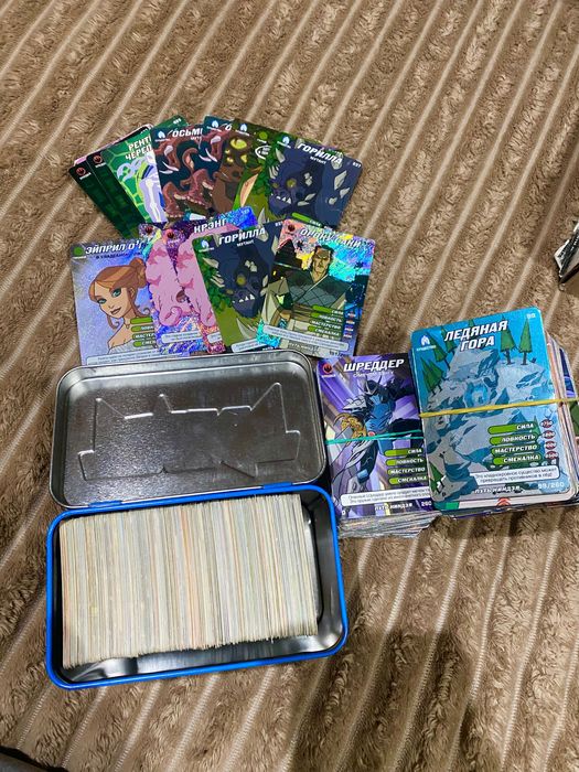 Идеальные карточки коллекционные черепашки ниндзя ср ур