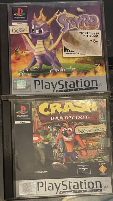 Vendo jogos PS1 com pouco uso
