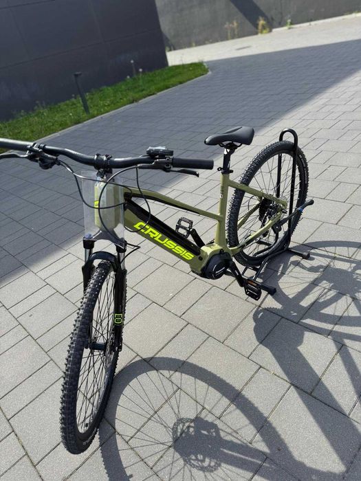 Rower elektryczny CRUSSIS e-Cross low 7.10-(518 Wh) 18" Raty 0%