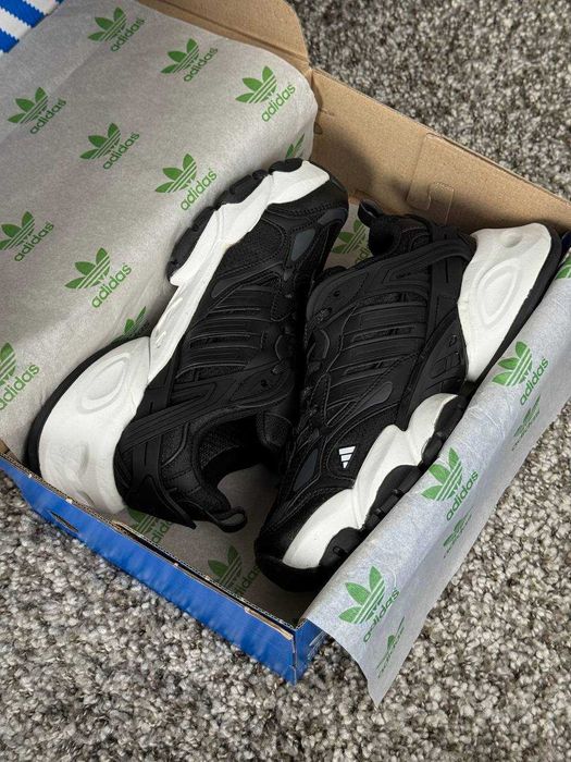 !ТЕРМО! Adidas XLG Runner Deluxe GTX Black White 41 42 43 44 45