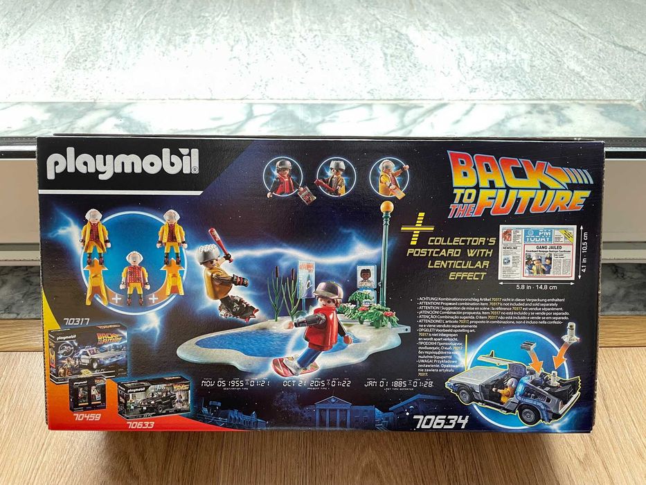 Playmobil 70634 - Back to the Future - Skate Pursuit - NOVO e SELADO