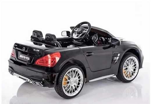 Samochód Auto na akumulator MERCEDES SL65 AMG USB,SKÓRA,EVA