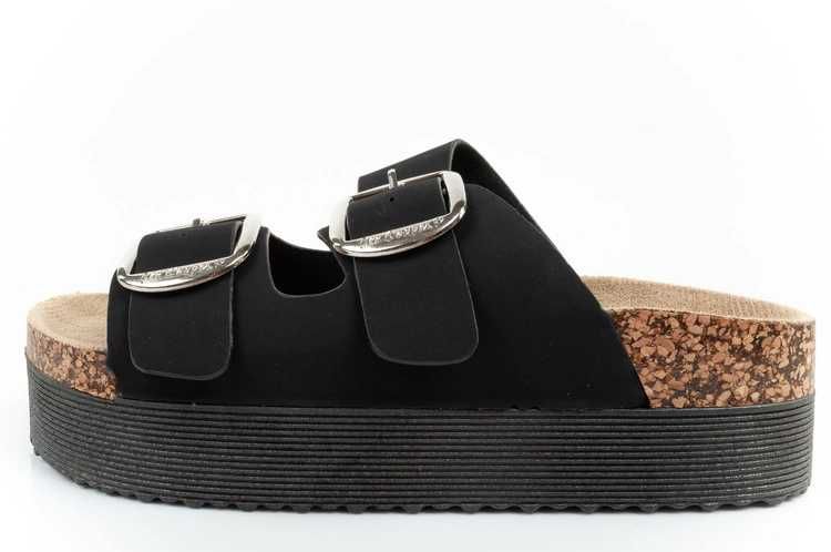 Lee Cooper buty laczki damskie czarne wygodne lekkie czarne r. 36-41