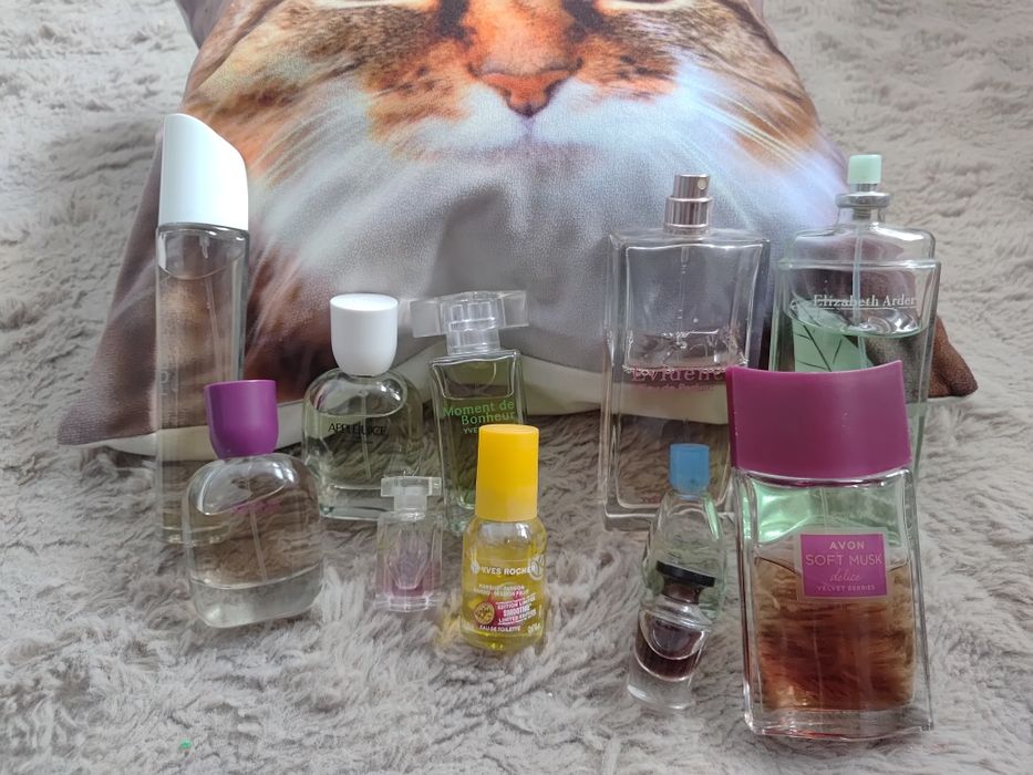 Mega zestaw perfum  zara,avon, yves rocher