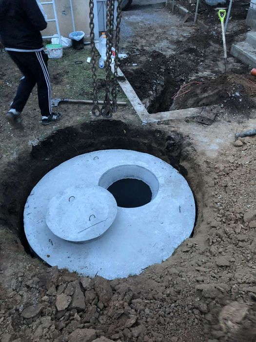 Септик під ключ доставка копка монтаж без передоплат 10.5/28 m3