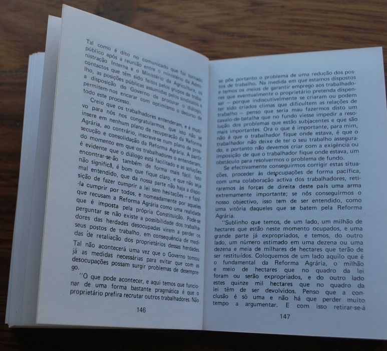 Luta Pela Reforma Agrária de António Lopes Cardoso