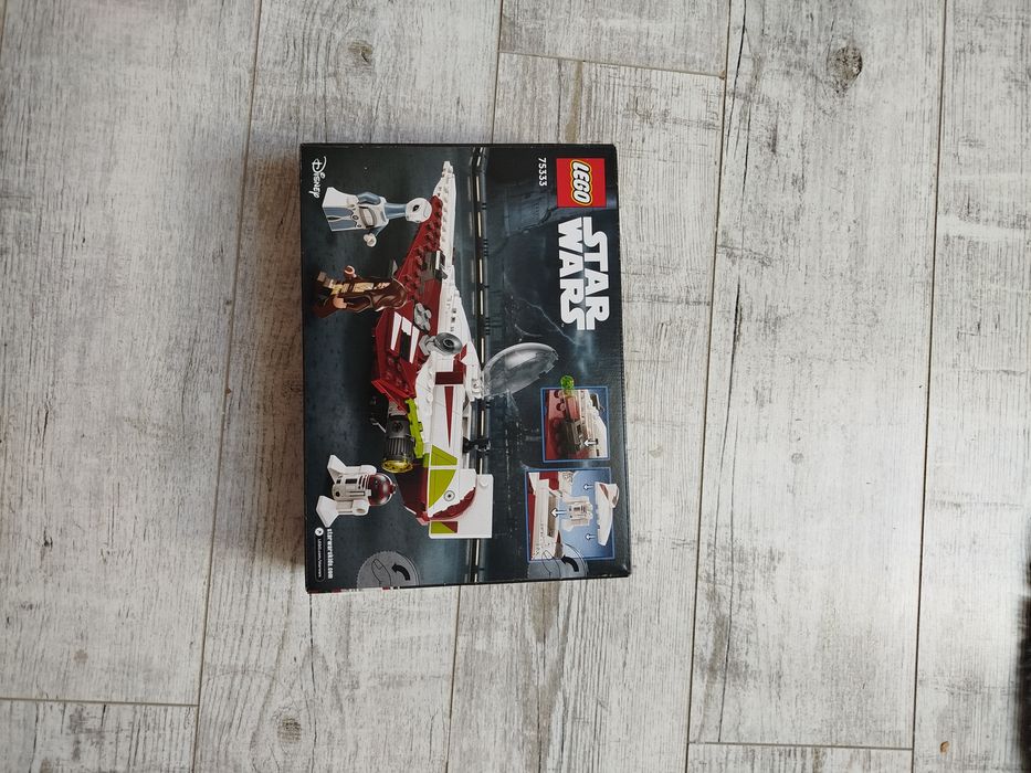 LEGO star wars obi wan Kenobi się Jedi starfighter