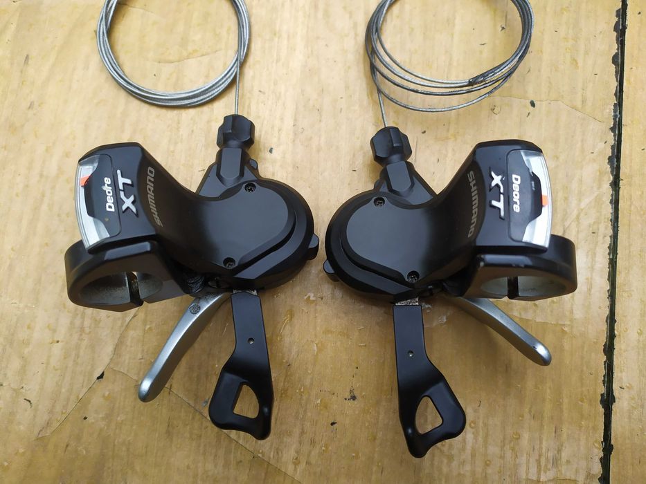 Shimano Deore XT SL-M770  manetki Rapid-Fire Plus  ,3x 9 Speed Polecam