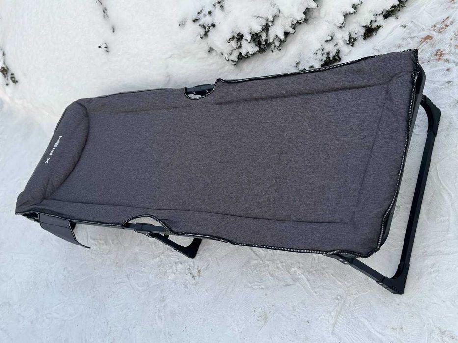Розкладачка/розкладушка/раскладушка X-Fish Camp Bed 185х65х30cm Grey