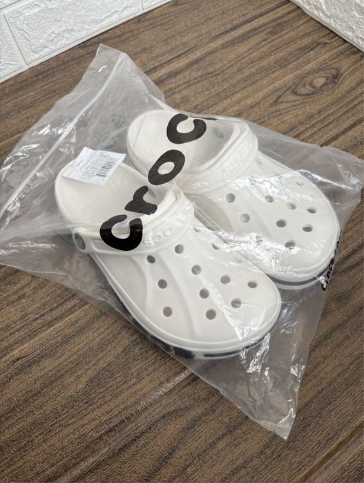 Crocs Оригінал BAYABAND Clog, Крокси Білі