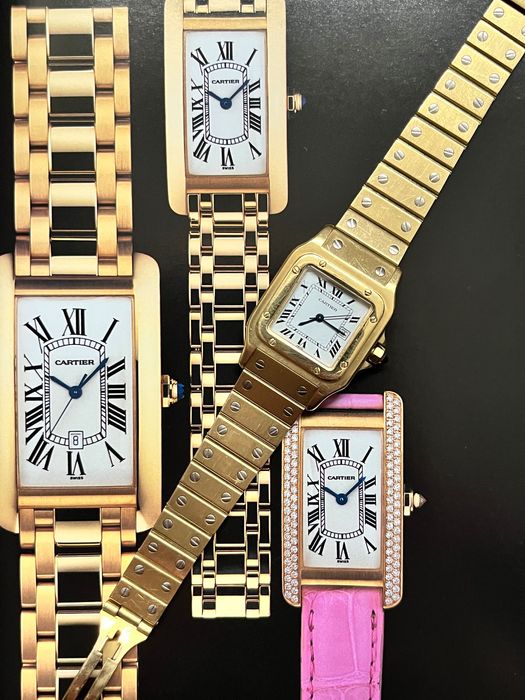 Cartier Santos 2960 d’Or Massif