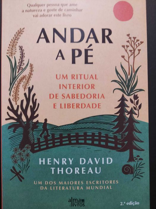 Livro Andar a Pé - Henry David Thoreau