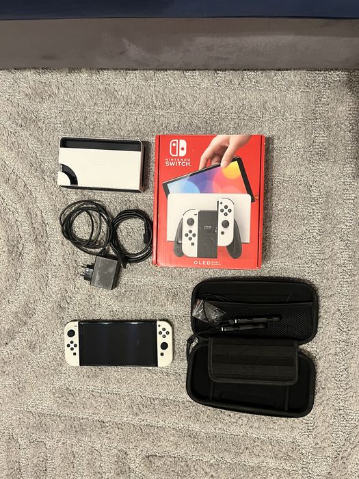 Nintendo switch OLED biały