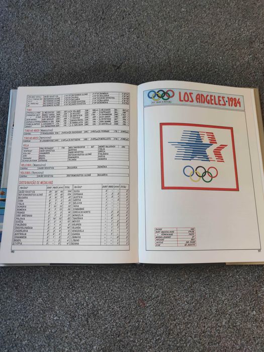 Livro Vintage Ilustrado: Jogos Olímpicos