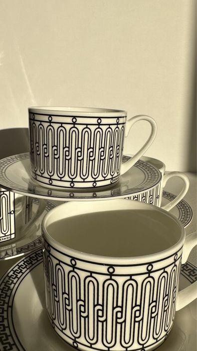 Filiżanki porcelanowe HERMÈS