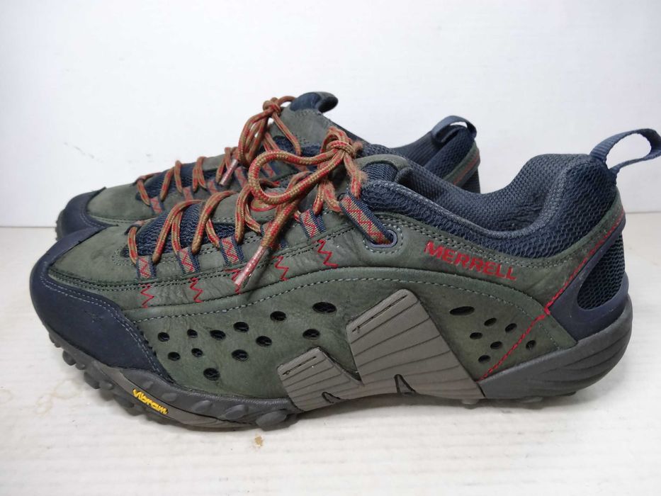 Buty MERRELL INTERCEPT roz 44 Skóra Vibram Trekkingowe Turystyczne