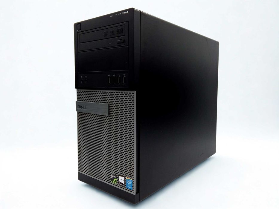 Komputer Do Gier DELL 7020 i5 16GB 128SSD 500HDD Nvidia 1050 W10 GW FV