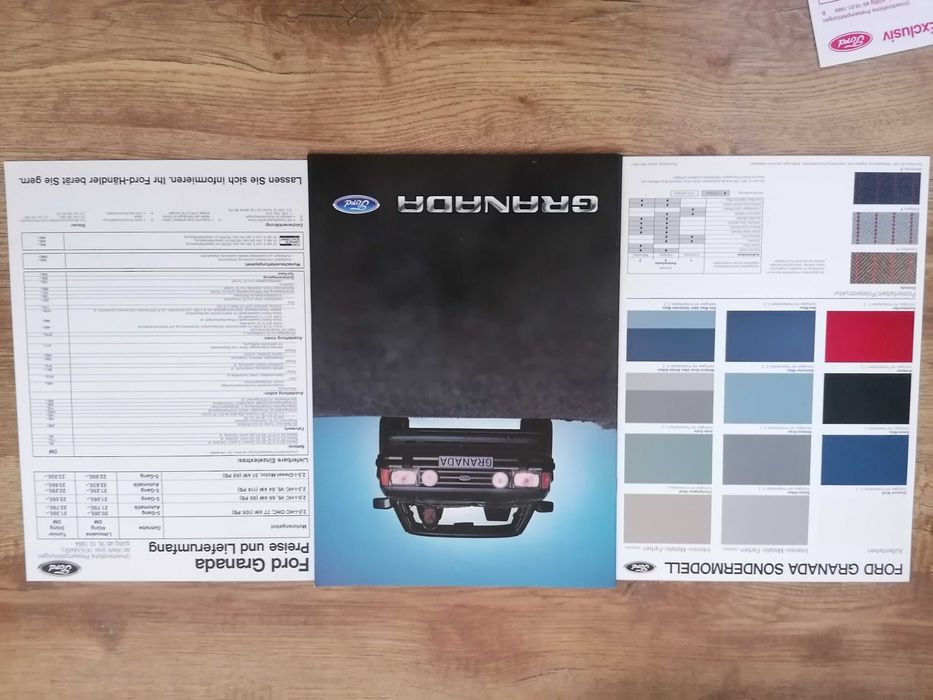 Prospekt Ford Granada