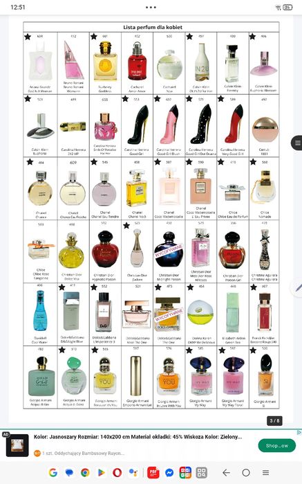 Perfumy Glantier Tanio