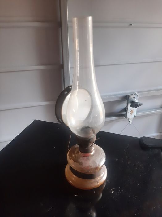 Lampa naftowa antyk