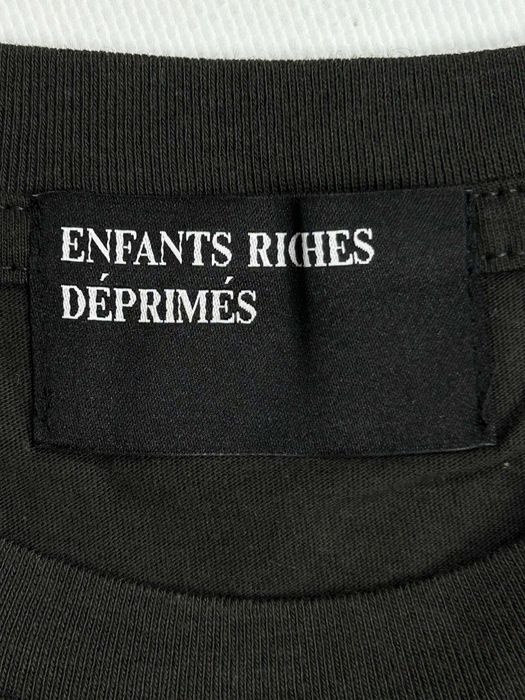 Футболка Enfants Riches Deprimes archive black чорна distressed черная