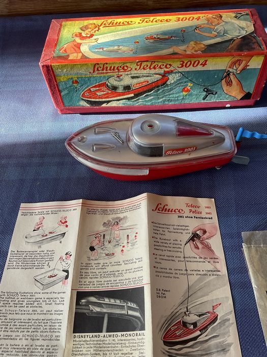 Brinquedo schuco boat