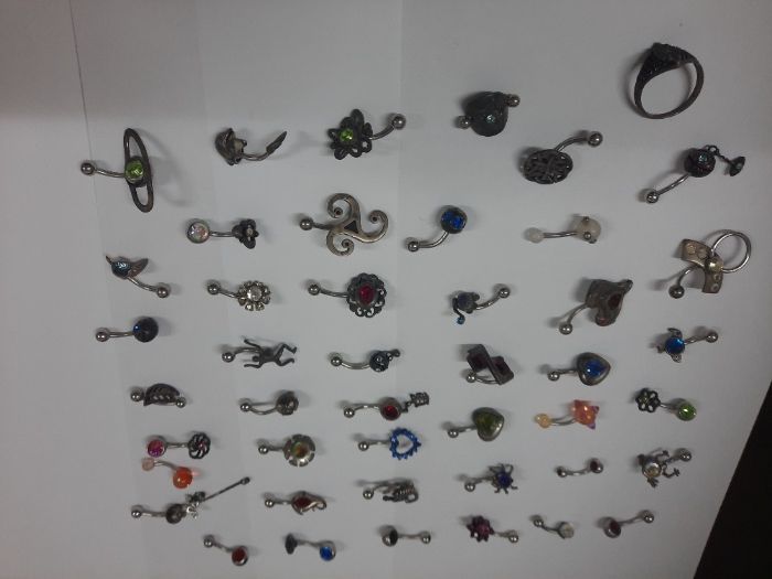 Piercings antigos novos