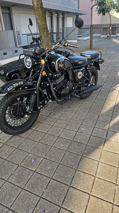 Sidecar Mash Black Side 445 | 3 Lugares | Igual a Novo | Aceito Retoma