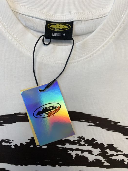 Corteiz Sketchy Hands White Tee (Koszulka)