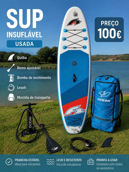 Prancha Sup Paddle insuflável F2