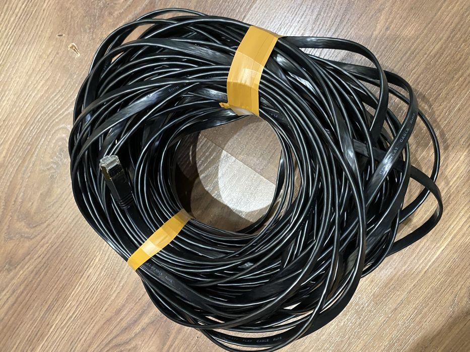 плоский мережевий кабель (Ethernet) 50м