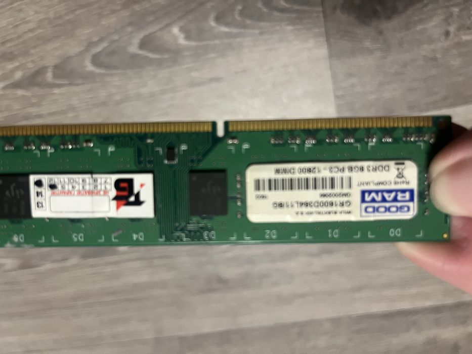 Блок живлення та ОЗУ для компʼютера