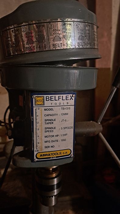 Belflex bench/column drilling machine model TB-13/5509201983619082242