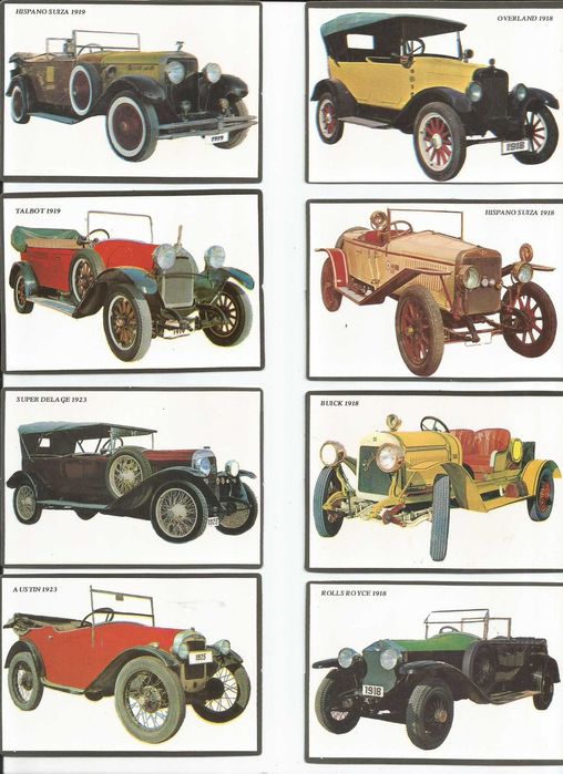 Colecção completa de 36 calendários de bolso numerados.