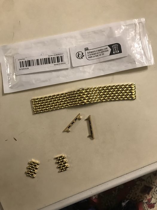 Продам браслет сталь позолоченный 22мм!