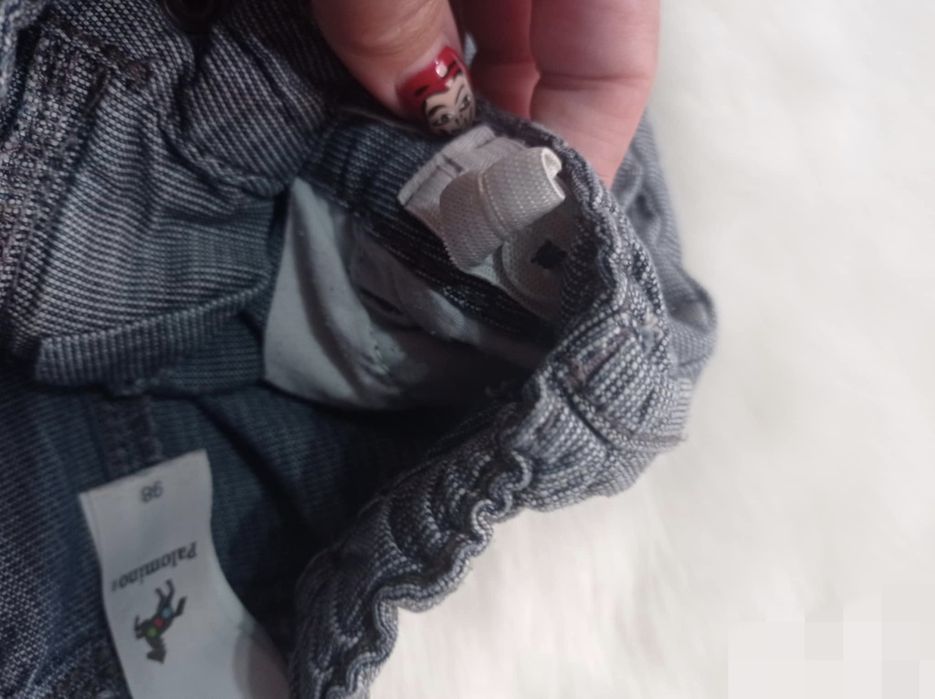 spodnie C&A 98cm palomino eleganckie wizytowe codzienne z regulacją