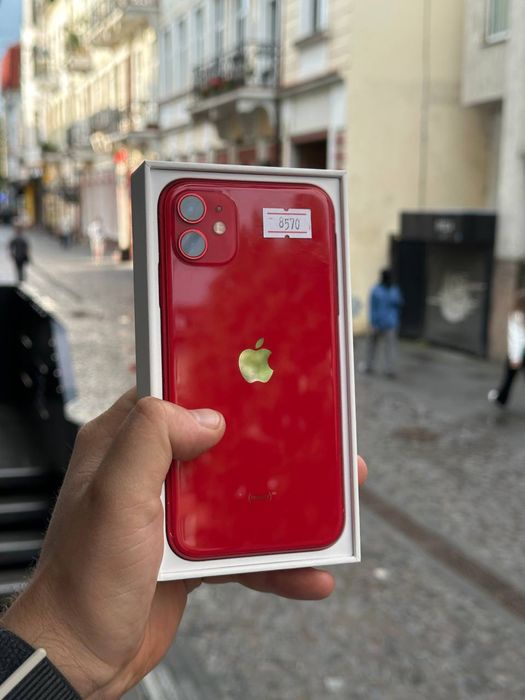 Apple iPhone 11 128gb Black Red Neverlock акум 100%