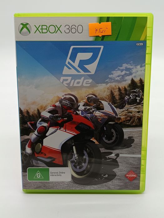 ride xbox 360 pudełkowa