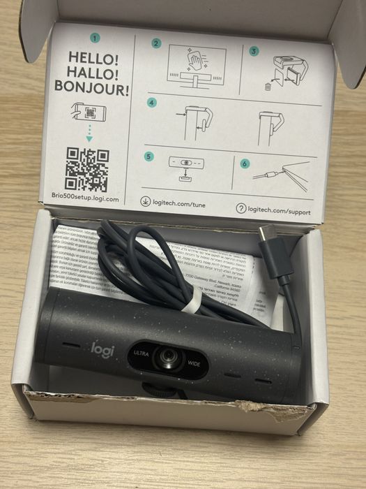 Kamera internetowa Logitech Brio 500 Full HD Grafitowa