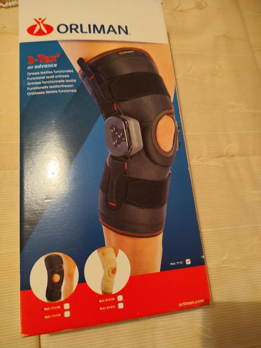 Joelheira Envolvente Flexão-Extensão - CURTA - ORLIMAN 7112 - Tamanho 5