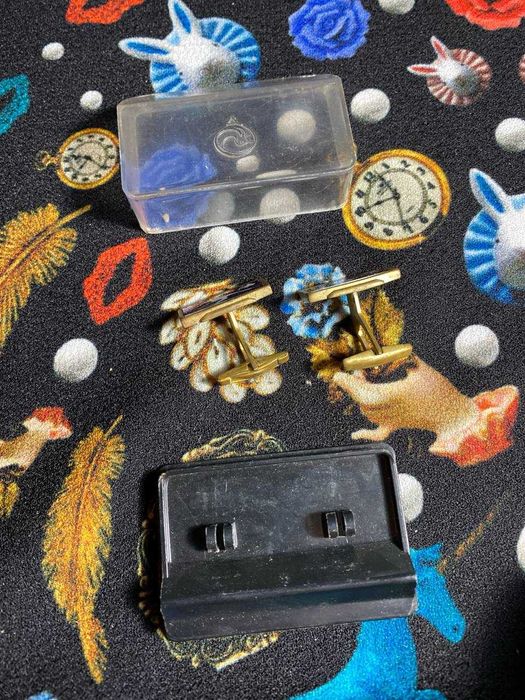 Запонки СССР (Аист/Журавль)