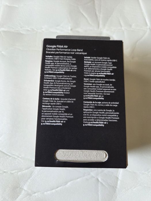 Google Fitbit Air Obsidian
