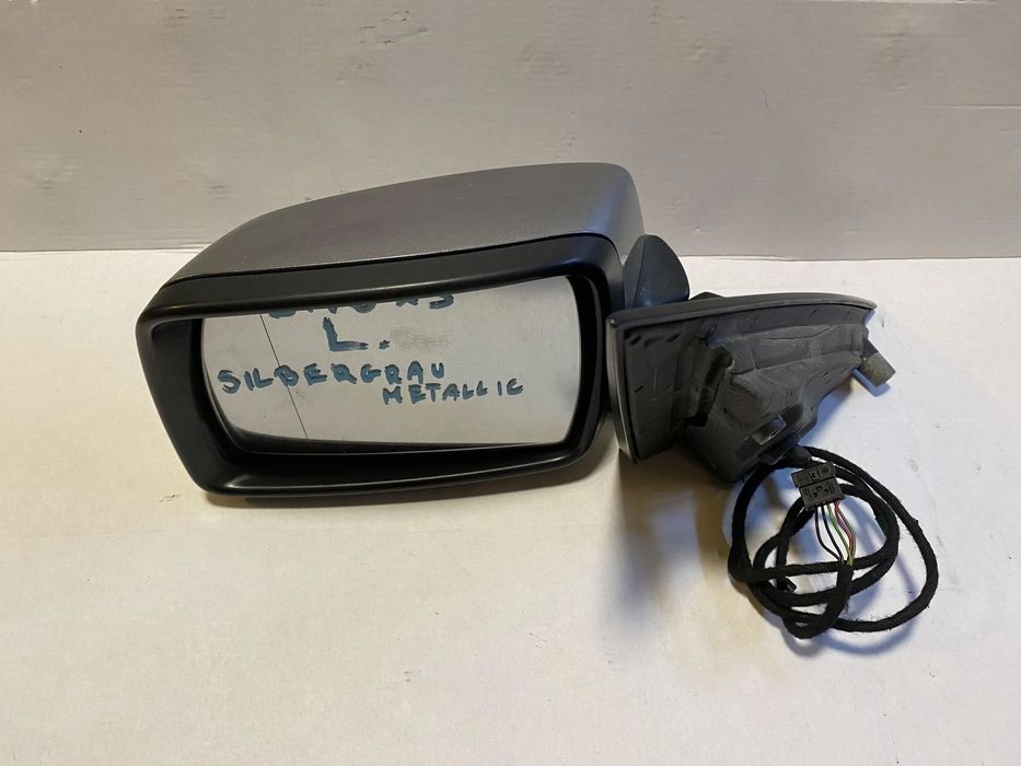 Lusterko zewnętrzne BMW X3 E83 lewe 5 pin OE silbergrau metallic