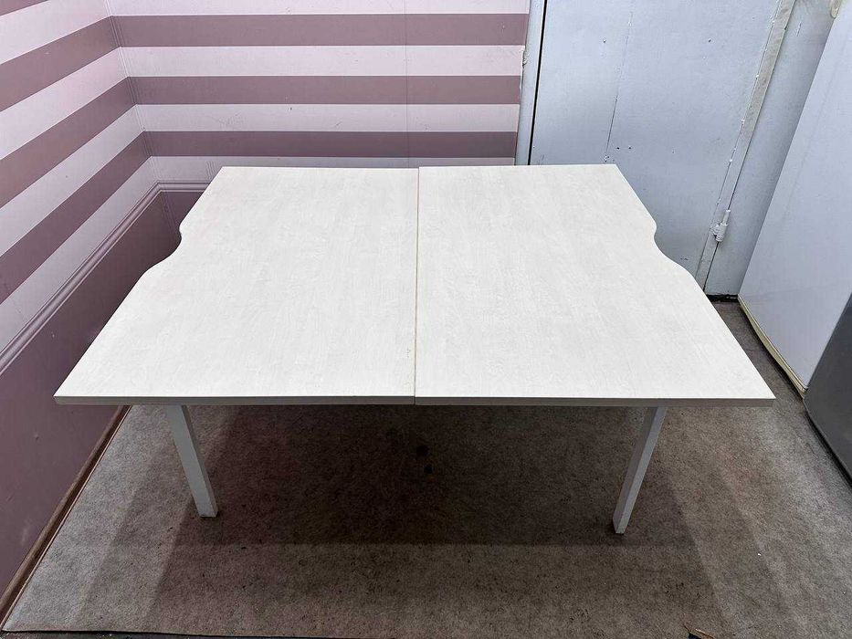 Стіл письмовий на дві персони 1400х1200мм офісний 2шт