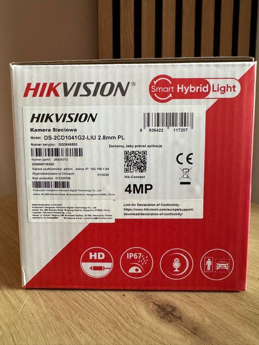 Kamera hikvision