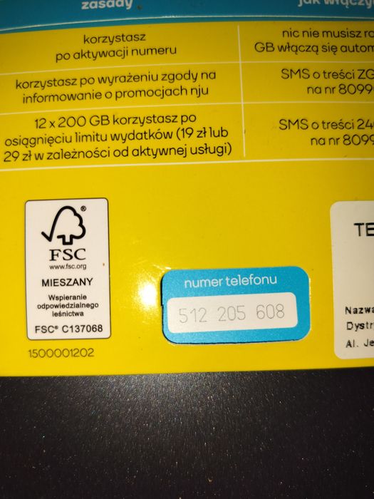 Złoty numer, numer telefonu łatwy do zapamiętania