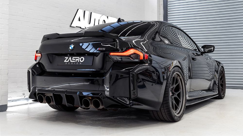 Aileron lip spoiler traseiro BMW M2 G87 Série 2 G42 - Zaero Design