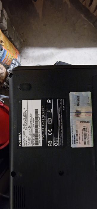 Toshiba Satelite L505-110 Na części