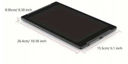 Tablet TJD MT-1011QR 10,1" 2 GB / 64 GB czarny